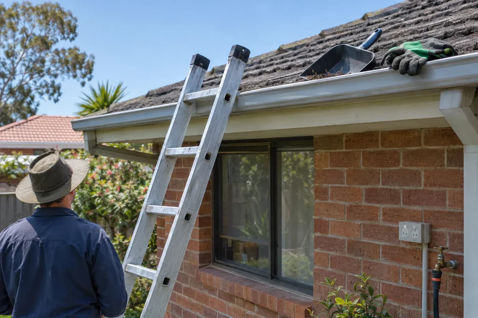 Gutter cleaning